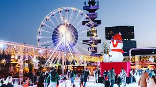Het Amsterdamse Winterparadijs: één groot indoor-skidorp
