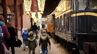 Winterstation Spoorwegmuseum: schaatsen tussen de treinen in Utrecht