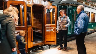 Het Spoorwegmuseum in Utrecht