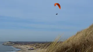 Hoge duinen bij het pittoreske Zoutelande