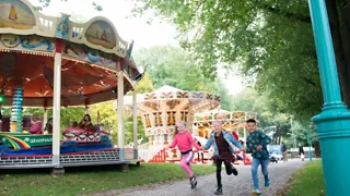 Oudhollandse kermis in het Zuiderzeemuseum in Enkhuizen