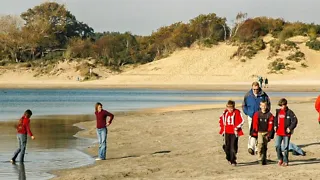 Door bossen en over het strand langs de Kennemerduinen