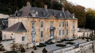 Wandelroute langs Chateau Neercanne bij Maastricht