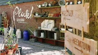 Stadsboerderij Het restaurant van Pluk in Den Haag
