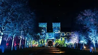 Een winterse wandeling bij De Lumineuze Nachten bij Kasteel de Haar