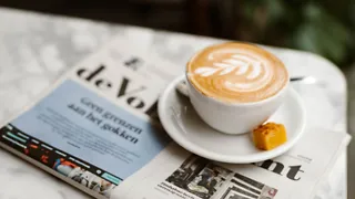 Een relaxte sfeer en goede koffie bij Koffiebar Fortin