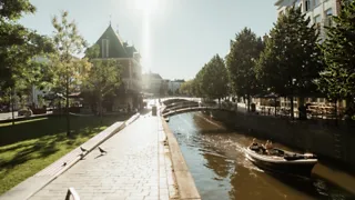 14:30 uur: In stijl over de grachten door de binnenstad
